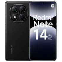 Redmi Note 14 Pro 5G Global Tela 120Hz, Snapdragon 7s Gen 2, 8/256GB, Midnight Black