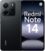 Redmi Note 14 Xiaomi 128GB 6GB de RAM, Preto, Camera 108 Mpx, 4G, Dual SIM, Versão de Lançamento