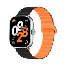 Redmi Watch 4 Pulseira Esportiva De Silicone Magnética Xiaomi Mi Band 8 pro Acessórios De Pulseira