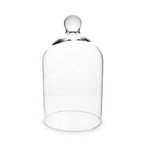 Redoma de Vidro Cupula de Vidro sem Base Varicação 25cm Redoma de Vidro Cupula de Vidro sem Base Varicação 25cm