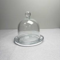 Redoma Decorativa de Vidro Transparente 12x10cm