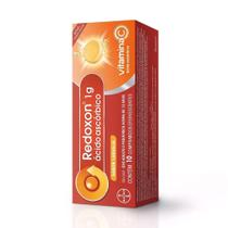 Redoxon Efervescente Laranja 1g Bayer 10 Comprimidos Redoxon Efervescente Laranja 1g Bayer 10 Comprimidos