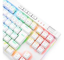 Redragon Magic-wand Pro Rgb Branco Switch Vermelho Abnt2 Lun Branco Português Brasil