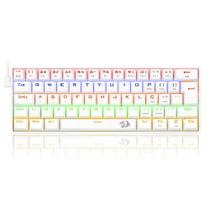 Redragon Teclado Mecanico Lakshmi Branco Rainbow Switch