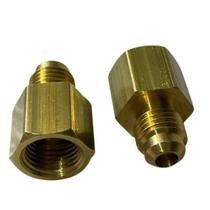 Redução 1/4" (m) sae x 5/16" (f) sae kit com (2) 1456-110