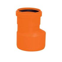 Redução Excêntrica 100x75mm Amanco Silentium - PVC Mineralizado Auto Extinguível