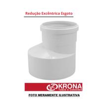 Redução Excentrica Esgoto 150mm100m Krona Redução Excentrica Esgoto 150mm100m Krona