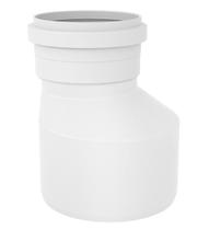Redução Excêntrica Esgoto 4x3" (100x75mm) Branca Tigre