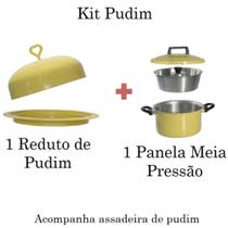 Reduto de Pudim + Panela Meia Pressão