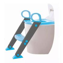 Redutor Assento Vaso Sanitário Infantil Com Escadinha Leve Dobrável Troninho