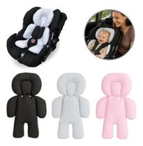 Redutor Bebê Conforto Protetor Almofada Cadeirinha Pes Cinza