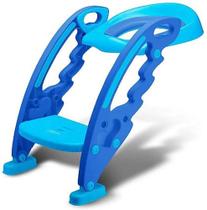 Redutor de Assento com Escada Step Potty Azul Multikids Baby - BB051