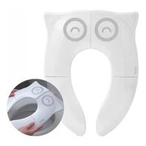 Redutor de Assento Dobrável Infantil Vaso Sanitario Coruja Buba