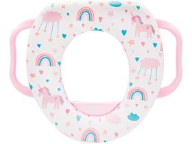 Redutor de assento infantil arco - iris rosa claro - buba