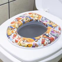 Redutor de Assento Vaso Sanitário Infantil Desfralde Patrulha Canina Menino Menina