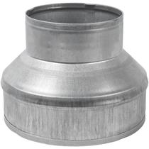 Redutor de duto de aço galvanizado redondo de 150 mm a 100 mm ECOPRO VENT