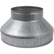 Redutor de duto ECOPRO VENT de aço galvanizado de 10 a 6 polegadas