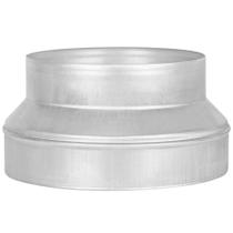 Redutor de duto Kikerike 10 a 8 Redutor de duto de ar galvanizado