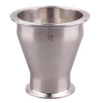 Redutor de encaixe sanitário DERNORD SUS304 Tri Clamp de 4 cm a 6,35 cm Redutor de encaixe sanitário DERNORD SUS304 Tri Clamp de 4 cm a 6,35 cm