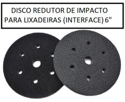 Redutor de impacto interface hookit 6 polegadas - allfra