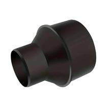 Redutor De Mangueira De Plástico Preto À Prova De Poeira 4 Polegadas Para 2-1/2 Polegadas Conector