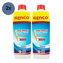 Redutor De Ph Menos Líquido Genco 1 Litro Para Piscinas