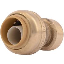 Reduzindo o acoplamento SharkBite U050LFA 1/4" x 1/2" em latão Reduzindo o acoplamento SharkBite U050LFA 1/4" x 1/2" em latão