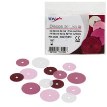 Ref 3027 Disco De Lixa 12mm Sortido C/50 Tdv Ref 3027 Disco De Lixa 12mm Sortido C/50 Tdv