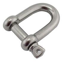 Ref.: 3545 - manilha reta 6mm - aco inox 316. Ref.: 3545 - manilha reta 6mm - aco inox 316.
