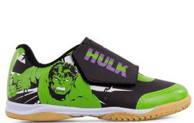 Ref 4116 - chuteira futsal dray infantil marvel hulk