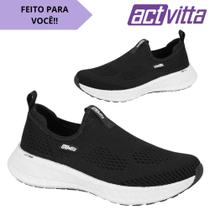 Ref. 4841.103 - Tênis Actvitta Feminino Confortável Esportivo Calce Fácil