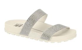 Ref. 5436.424 - Chinelo Feminino Moleca Tratorada Tiras Strass