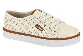 Ref. 5712.205 - Tênis Feminino Casual Moleca Basic Conforto