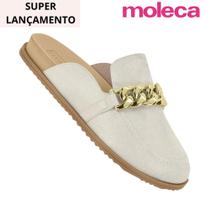 Ref. 5743.104 - mule clog feminino corrente moleca confortável original