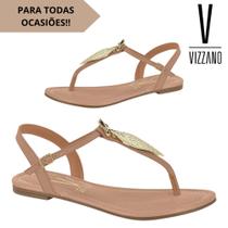 Ref. 671.374 - Sandália Rasteira Feminina Vizzano Confortável