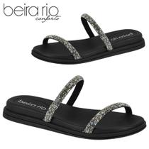 Ref. 8488.105 - Tamanco Beira Rio Pepete Feminina Chinelo Strass Ref. 8488.105 - Tamanco Beira Rio Pepete Feminina Chinelo Strass