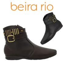 Ref. 9084.106 - bota ankle boot feminina rasteira cano curto baixa beira rio Ref. 9084.106 - bota ankle boot feminina rasteira cano curto baixa beira rio