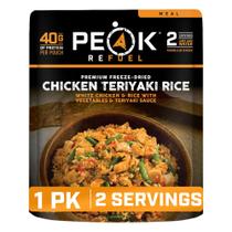 Refeição Liofilizada Peak Refuel Arroz com Frango Teriyaki 2 Porções Refeição Liofilizada Peak Refuel Arroz com Frango Teriyaki 2 Porções
