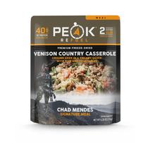 Refeição liofilizada Peak Refuel Venison Country Casserole 920c Refeição liofilizada Peak Refuel Venison Country Casserole 920c