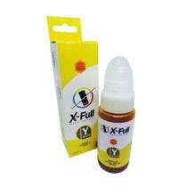 Refi De Tinta X-Full Corante Ultra para Impressora Canon GL190 G2900 G3co Apliador / 70ml / Amarelo
