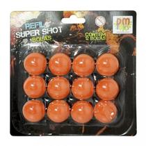 Refil 12 Bolas Super Shot Dm Toys