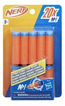 Refil 20 Dardos Nerf N1 Lançador - Hasbro F8640 Refil 20 Dardos Nerf N1 Lançador - Hasbro F8640