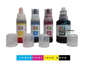Refil 4 Tinta Compativel Epson 504/544 CORANTE Refil 4 Tinta Compativel Epson 504/544 CORANTE