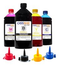 Refil 4x250ml tinta compatível epson l375 l395 l3150 l3110