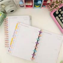 Refil 50 folhas decoradas horarios a5-caderno de Disco a5 buendia pre2973 Refil 50 folhas decoradas horarios a5-caderno de Disco a5 buendia pre2973