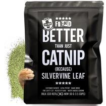 Refil a Granel Catnip Fiend 50 g com Mistura de Folha de Silvervine