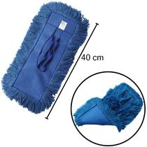 Refil Acrílico Para Suporte Limpa Tudo Tira Pó 40 Cm Microfibra Profissional Plus