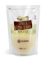 Refil Açúcar em Óleo Cupuaçu & Castanha 500ml - Avatim Refil Açúcar em Óleo Cupuaçu & Castanha 500ml - Avatim