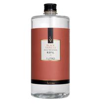 Refil Água Perfumada 1 Litro Via Aroma Black VAnilla - Casas Roupas Tapetes Toalhas Closets