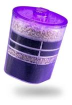 Refil alcalinum original purific sistema troca fácil encaixe